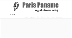 Desktop Screenshot of parispaname.info